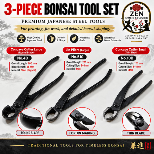 Kaneshin bonsai tool - bonsai, no.4d