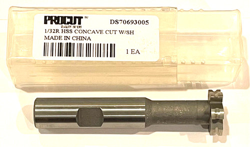 Procut hss concave radius - procut, 3/4"